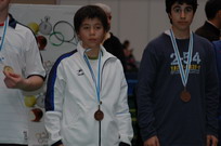 Daniel en el Cto Gallego Junior e Infantil - Silleda - Mayo'05